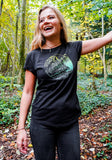 Wanderlust Ladies T-shirt - Black