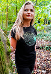 Wanderlust Ladies T-shirt - Black