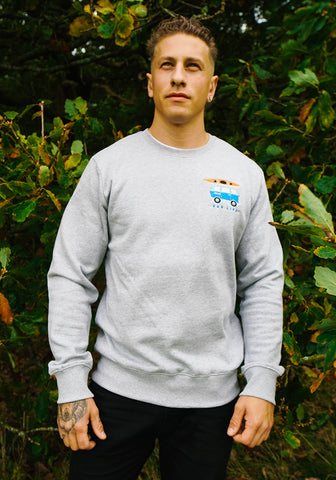 Van Life Embroidered Crewneck Sweatshirt