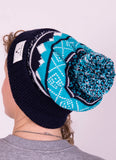 Merino Mountain Bobble Beanie