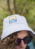Beach Bucket Hat - Grey
