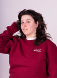 Made for the Mountains Sweater - Burgundy