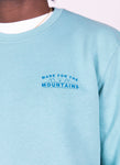 Made for the Mountains Sweatshirt - Light Teal