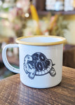 Go Slow Camping Mug - Yellow