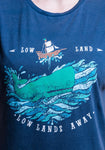 Lowland Ladies Tee - Navy