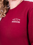 Made for the Mountains Sweater - Burgundy
