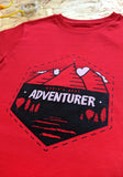 World's Next Adventurer T-shirt - Red