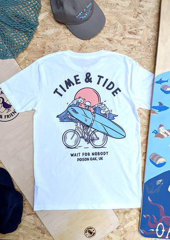 Time & Tide Tee - White