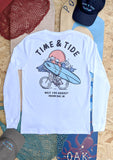 Time & Tide Long Sleeve Tee - White